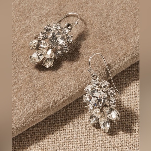 ‼️RARE‼️🎸ANTHROPOLOGIE🎸🔥NWT🔥Adra Earrings in Silver